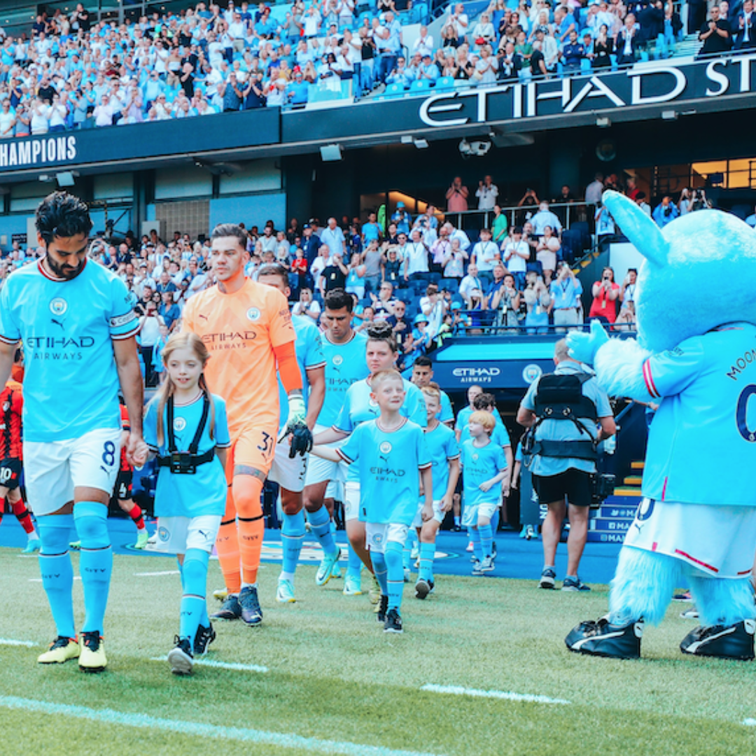 Manchester City Player Mascot Experience Manchester City Player Mascot Experience