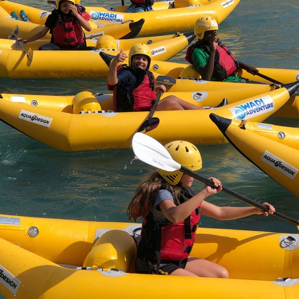 Student Kayaking