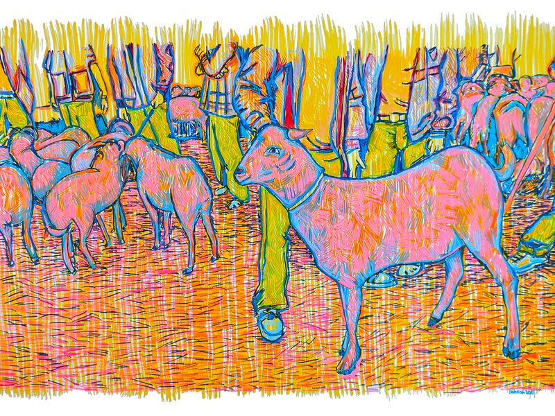 Goat market