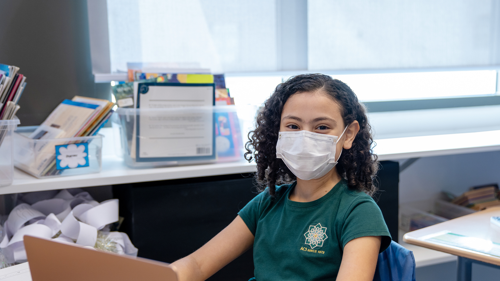 Student Wearing Mask