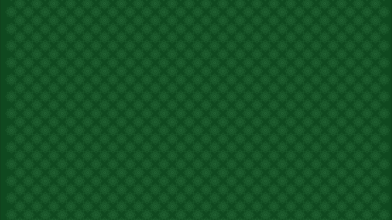Star Pattern Green