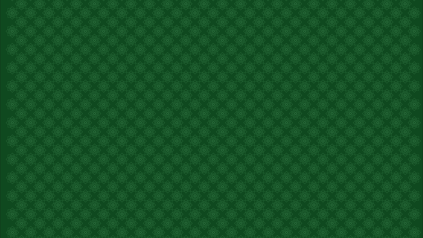 Star Pattern Green
